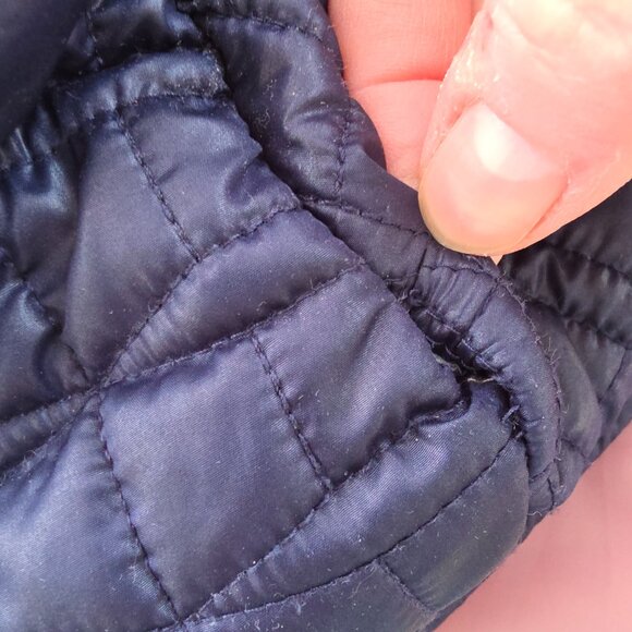 Kate Spade dark blue quilted lightweight jacket - Picture 10 of 11